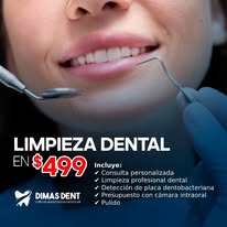Promoción limpieza dental $499
